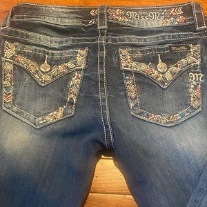 BEAUTIFUL! Miss Me Blue Washed Jeans